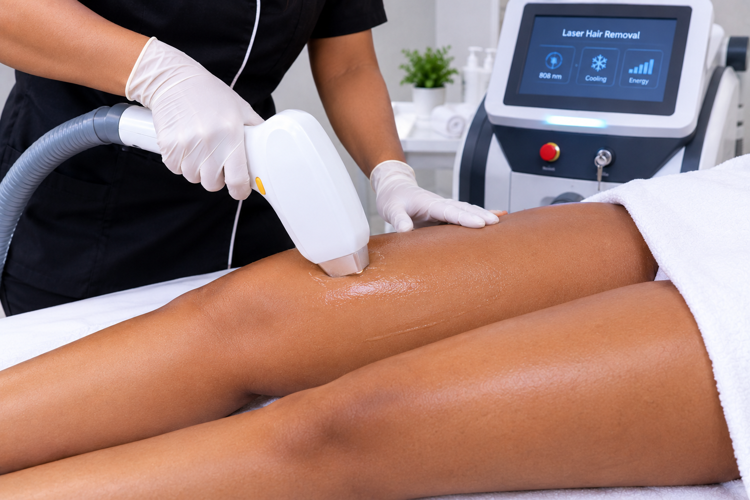Thighs Laser Hair Removal