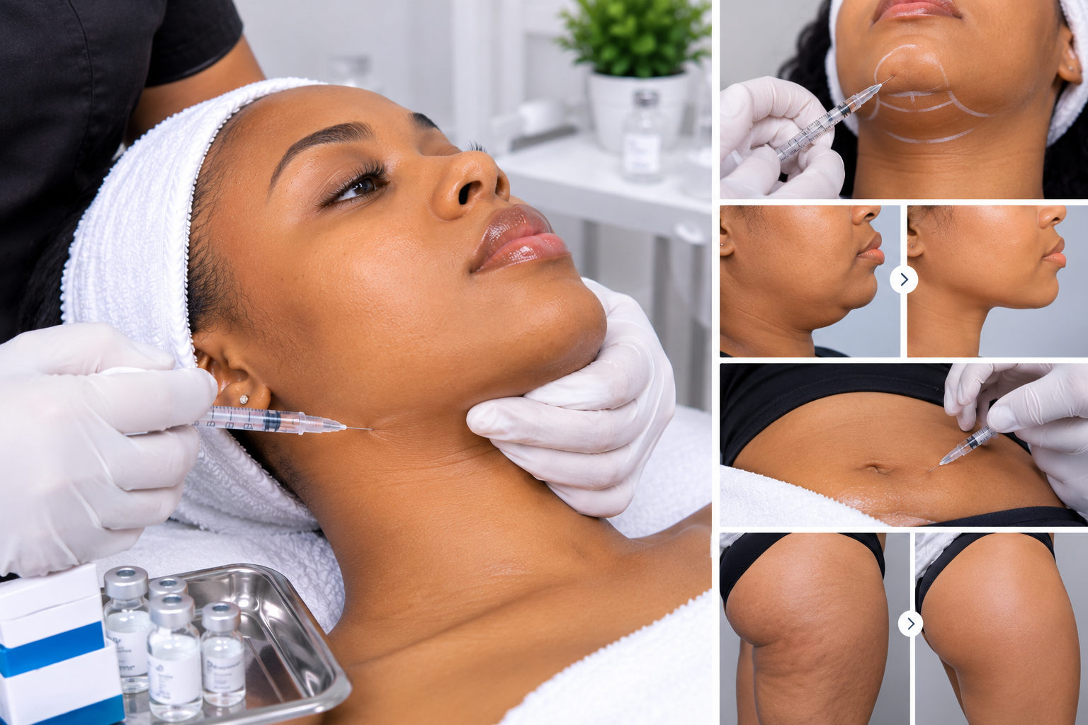Fat dissolving injections